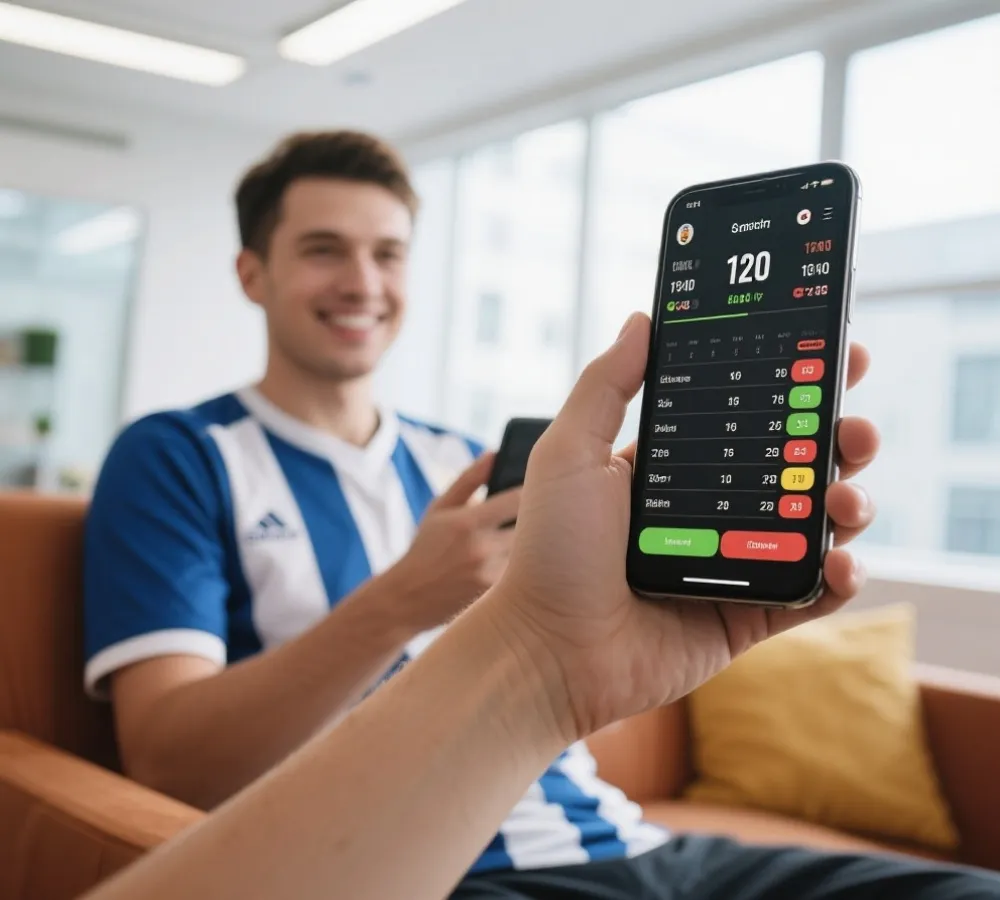 实时比分与赛程追踪场景图